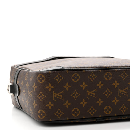 Louis Vuitton Monogram Macassar Porte-Documents Voyage GM 7 of 13