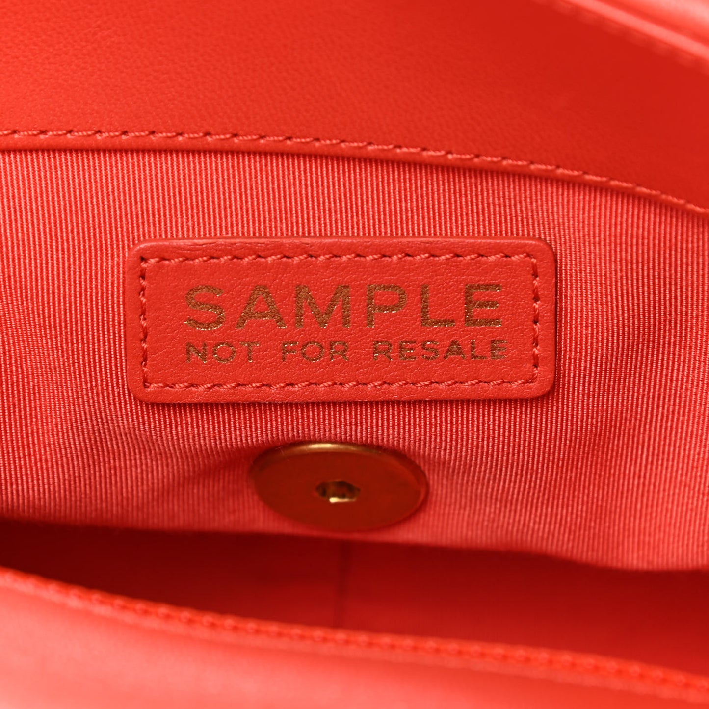 Goatskin Quilted Large Chanel 19 Flap Red