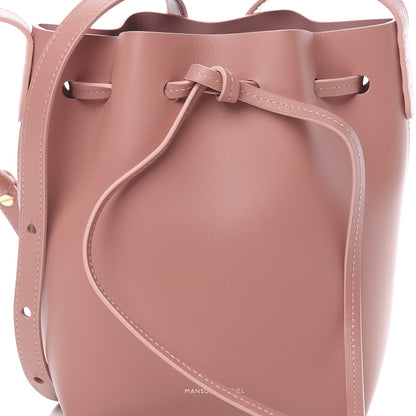 Mansur Gavriel Calfskin Mini Mini Bucket Bag Blush 8 of 10
