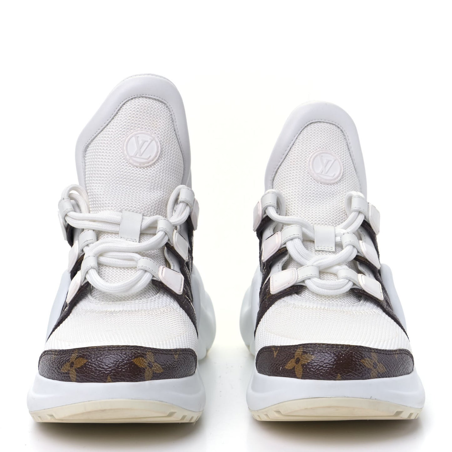 Patent Monogram LV Archlight Sneakers 36 White