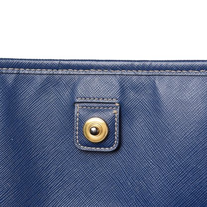 Prada Saffiano Lux Tote Bluette 20 of 20