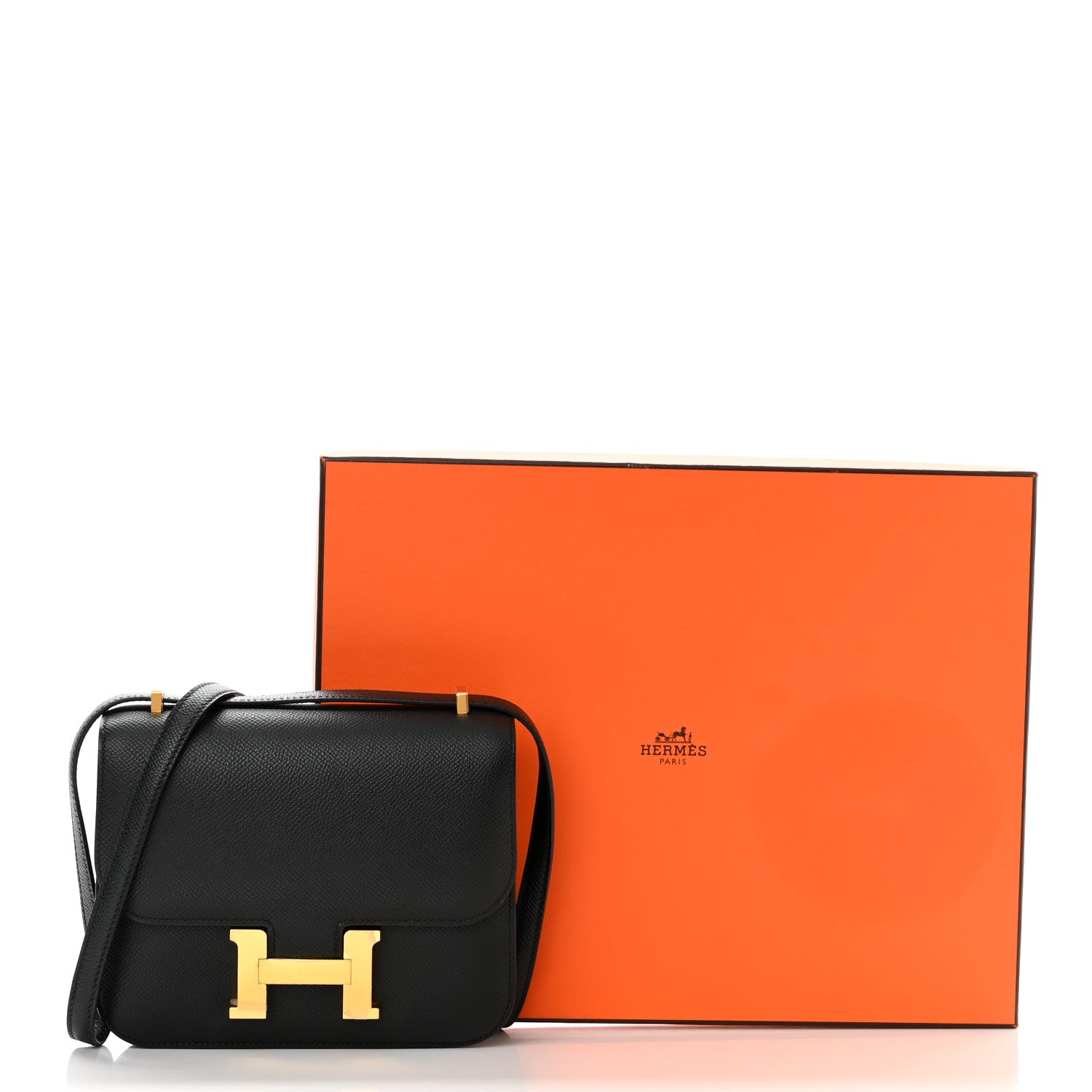 Hermes Epsom Constance 18 Black 11 of 11