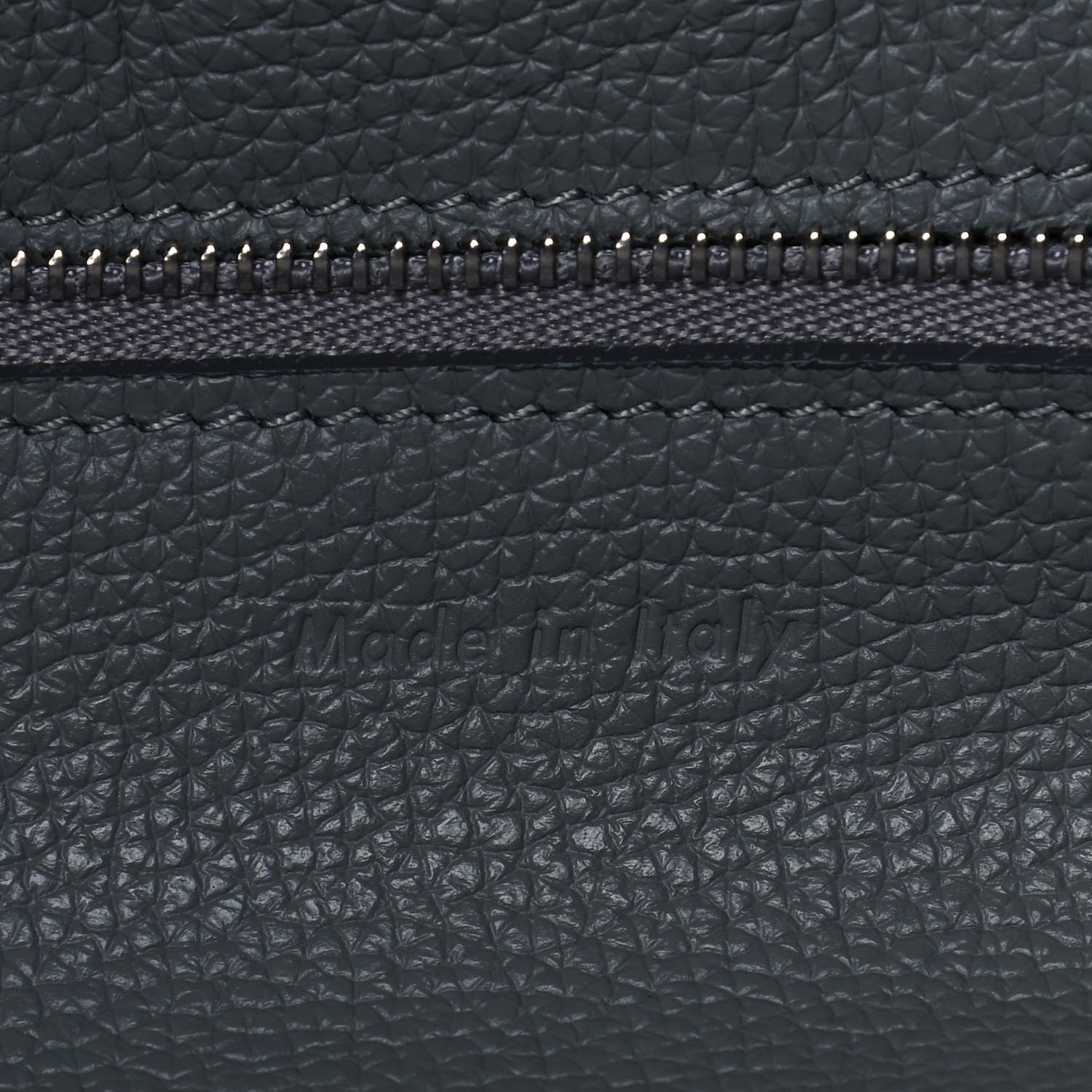 Celine Supple Calfskin Long Strap Small Big Bag Zinc 6 of 12