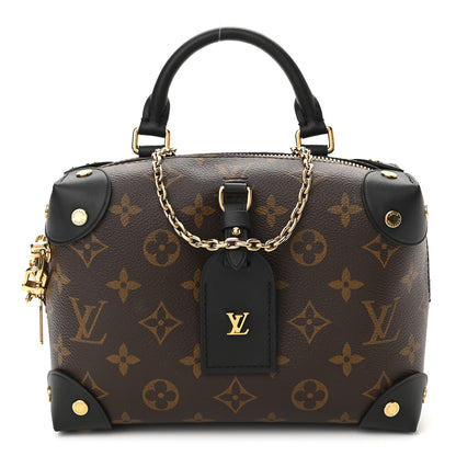 Louis Vuitton Monogram Petite Malle Souple Black 1 of 9