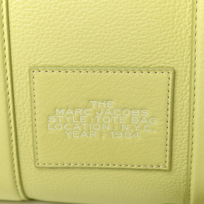 Marc Jacobs Natural Grain Calfskin Small Tote Shadow Lime 10 of 10