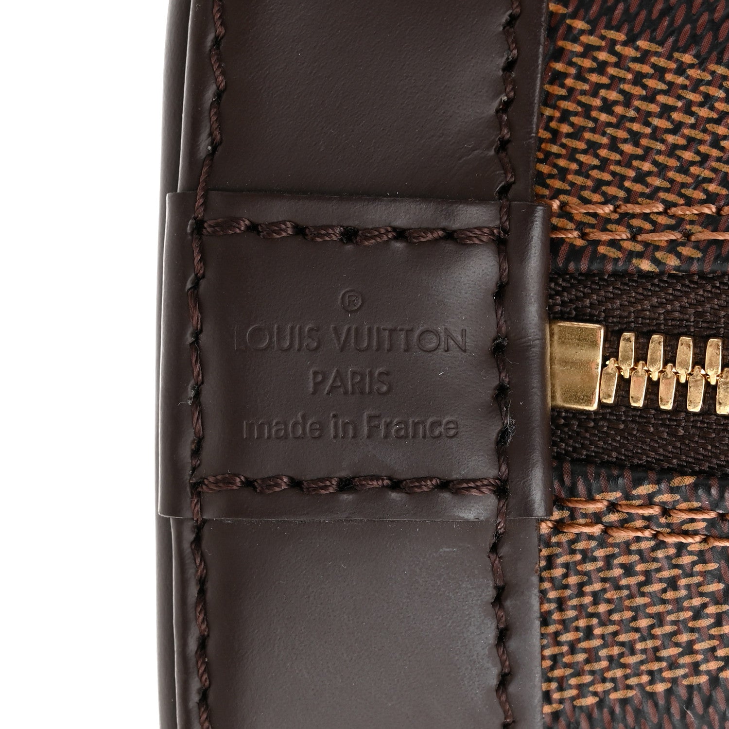 Louis Vuitton LOUIS VUITTON Damier Ebene Alma BB 6 of 10