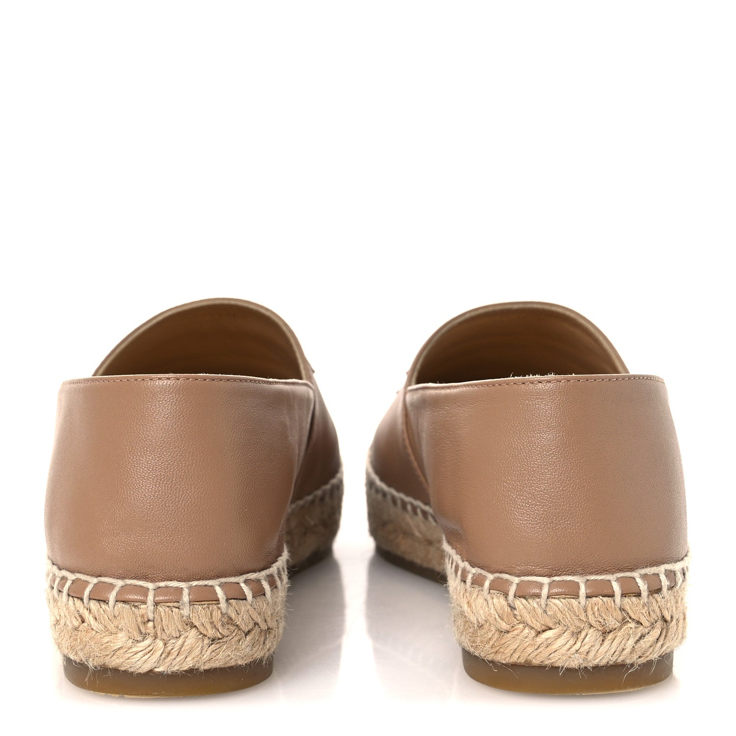 Chanel Lambskin CC Espadrilles 40 Beige Black 6 of 11