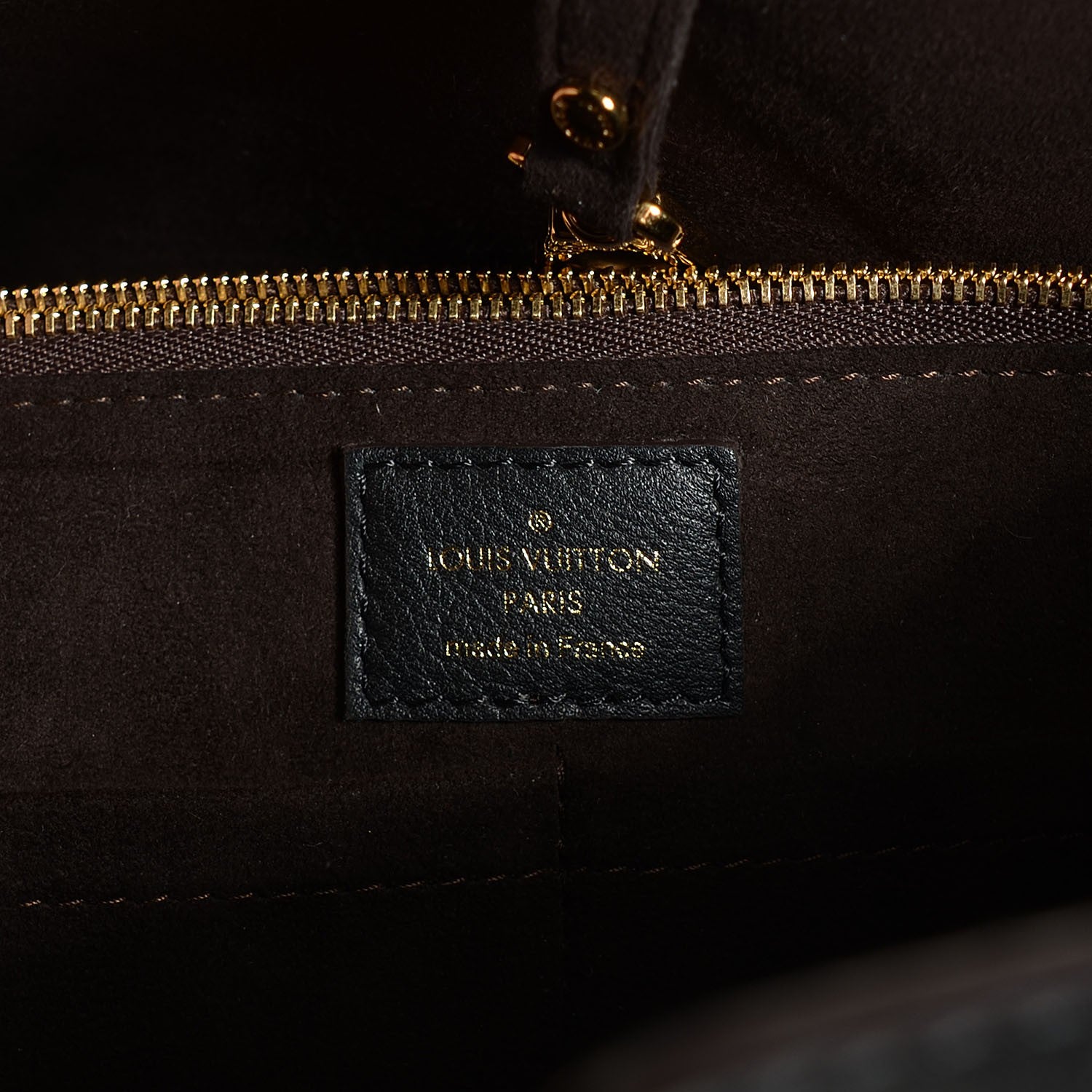 Louis Vuitton Calfskin Monogram Kimono Tote Black 6 of 9