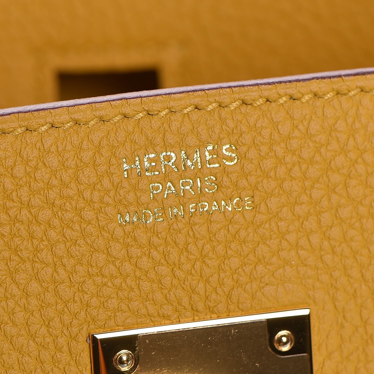 Hermes Togo Birkin 30 Jaune Ambre 23 of 37