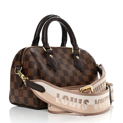 Louis Vuitton Damier Ebene Speedy Bandouliere 20 3 of 9