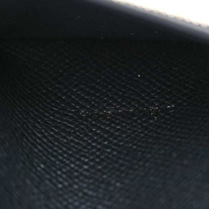 Hermes Epsom Matte Alligator Bearn Touch Gusset Wallet Black 7 of 8