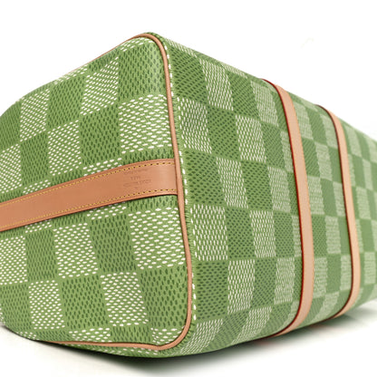 Louis Vuitton Damier Golf Keepall Bandouliere 50 Green 8 of 9
