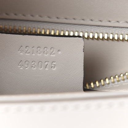 Gucci Calfskin Small Sylvie Shoulder Bag Off White 7 of 10