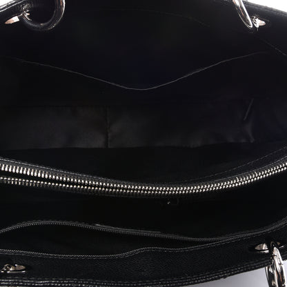 Chanel Caviar Quilted Grand Shopping Tote GST Black 4 of 10