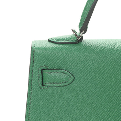 Hermes Epsom Verso Mini Kelly Sellier 20 Cactus Paille 10 of 30