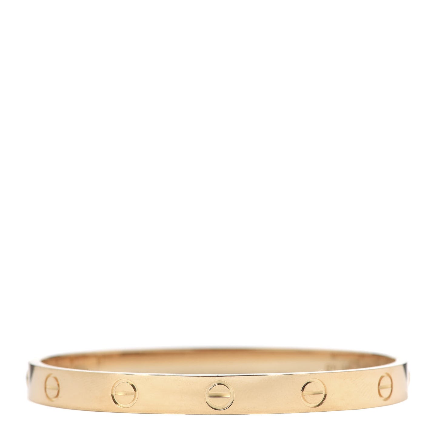 18K Yellow Gold LOVE Bracelet 17