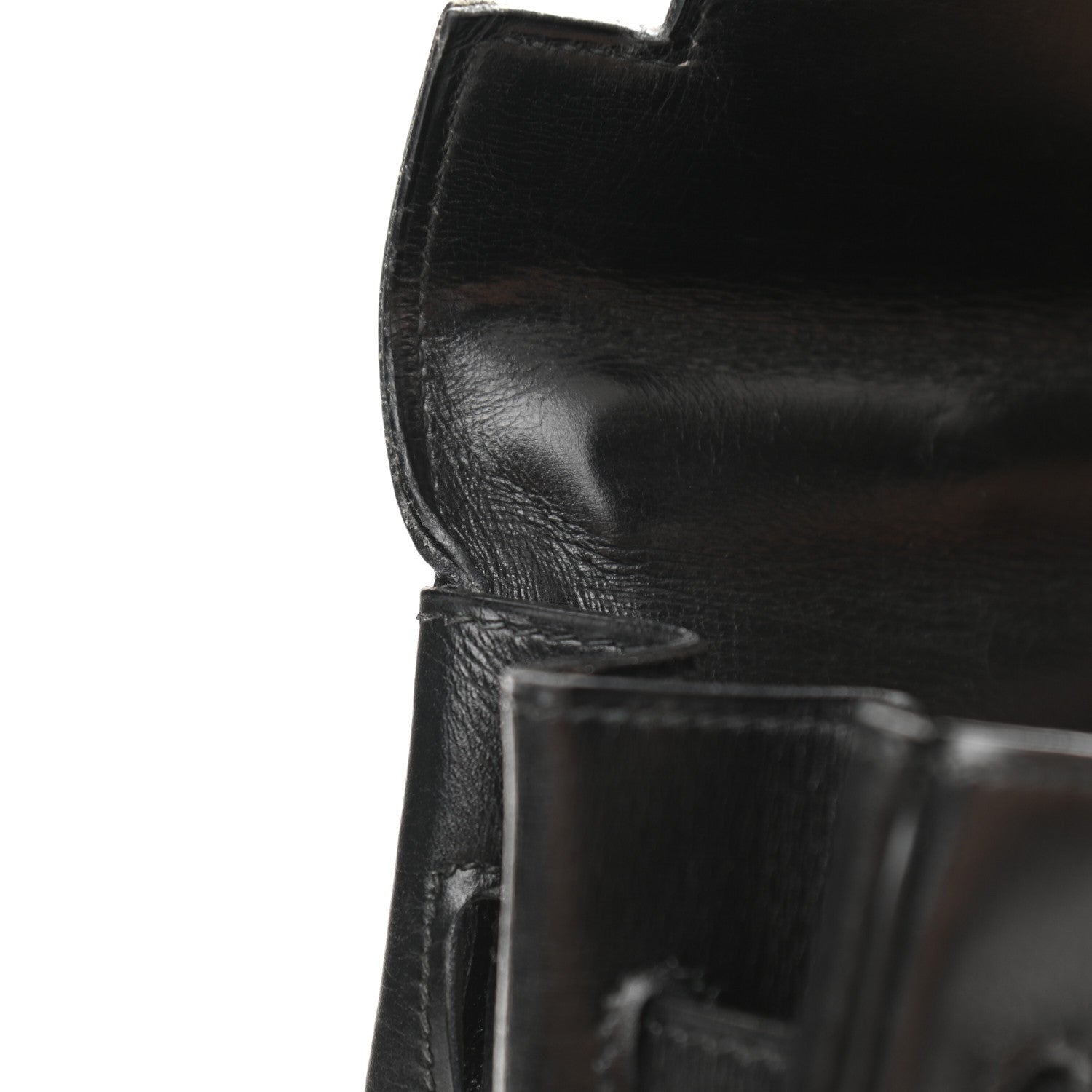 Hermes Box Kelly Retourne 32 Black 14 of 17