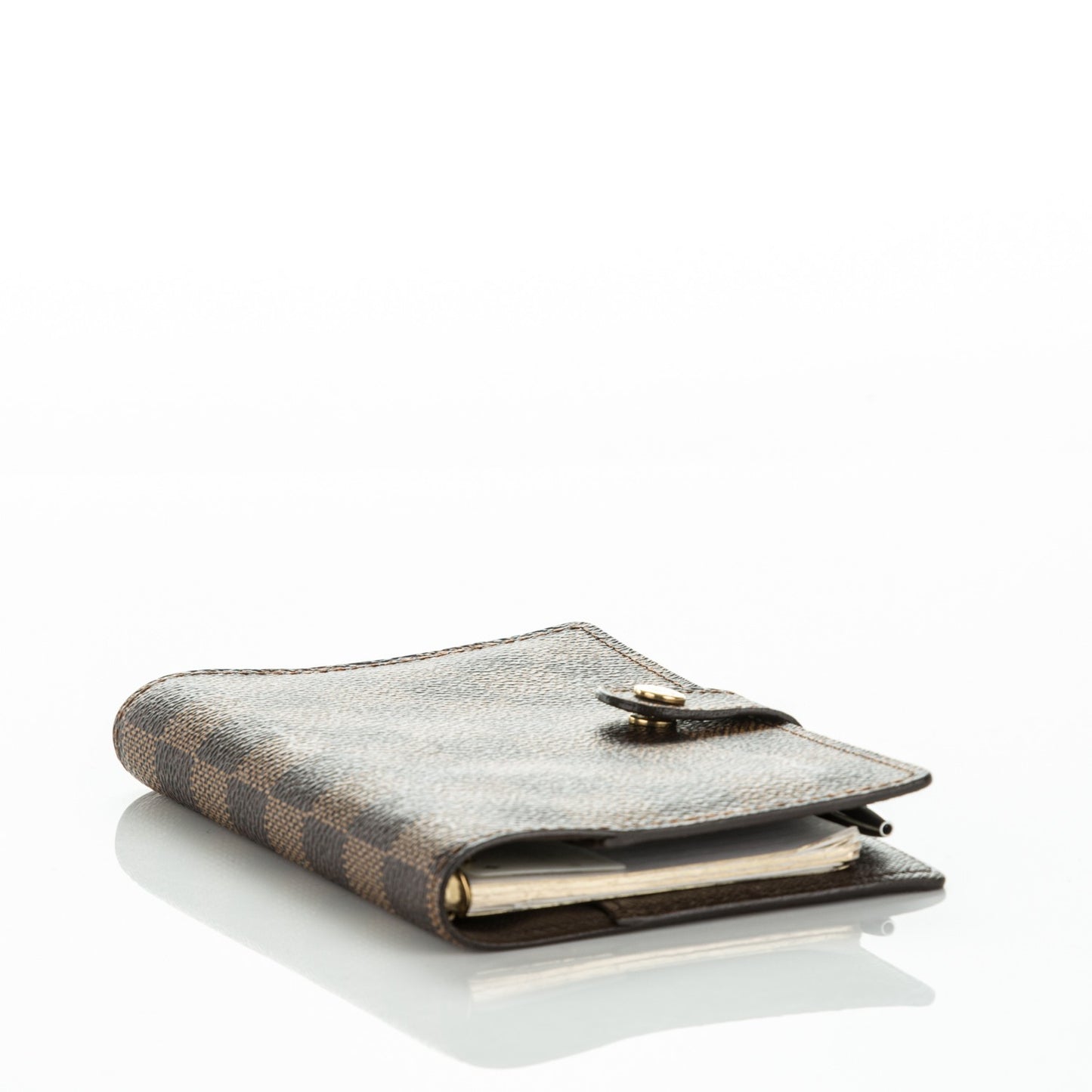 Damier Ebene Small Ring Agenda Cover