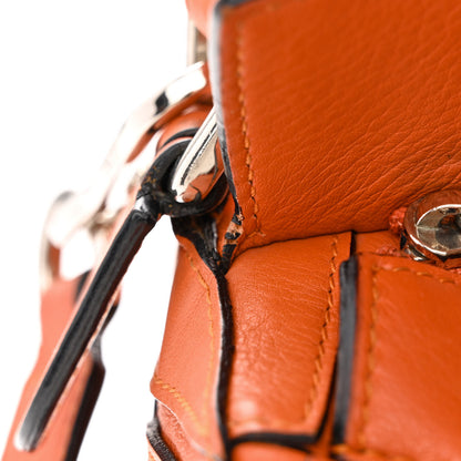 Loewe Calfskin Medium Puzzle Bag Orange 15 of 22