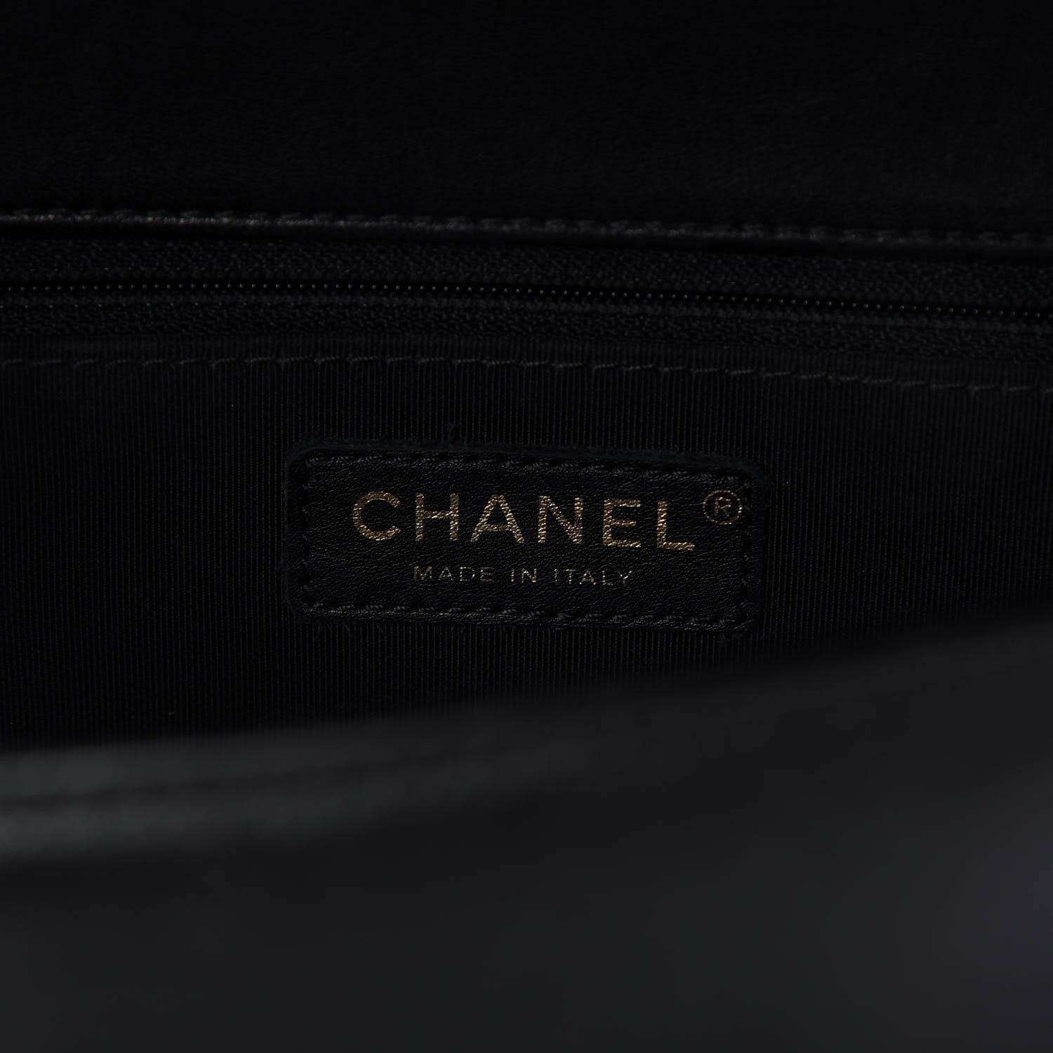 Chanel Lambskin Quilted Large Boy Flap Black 8 of 10