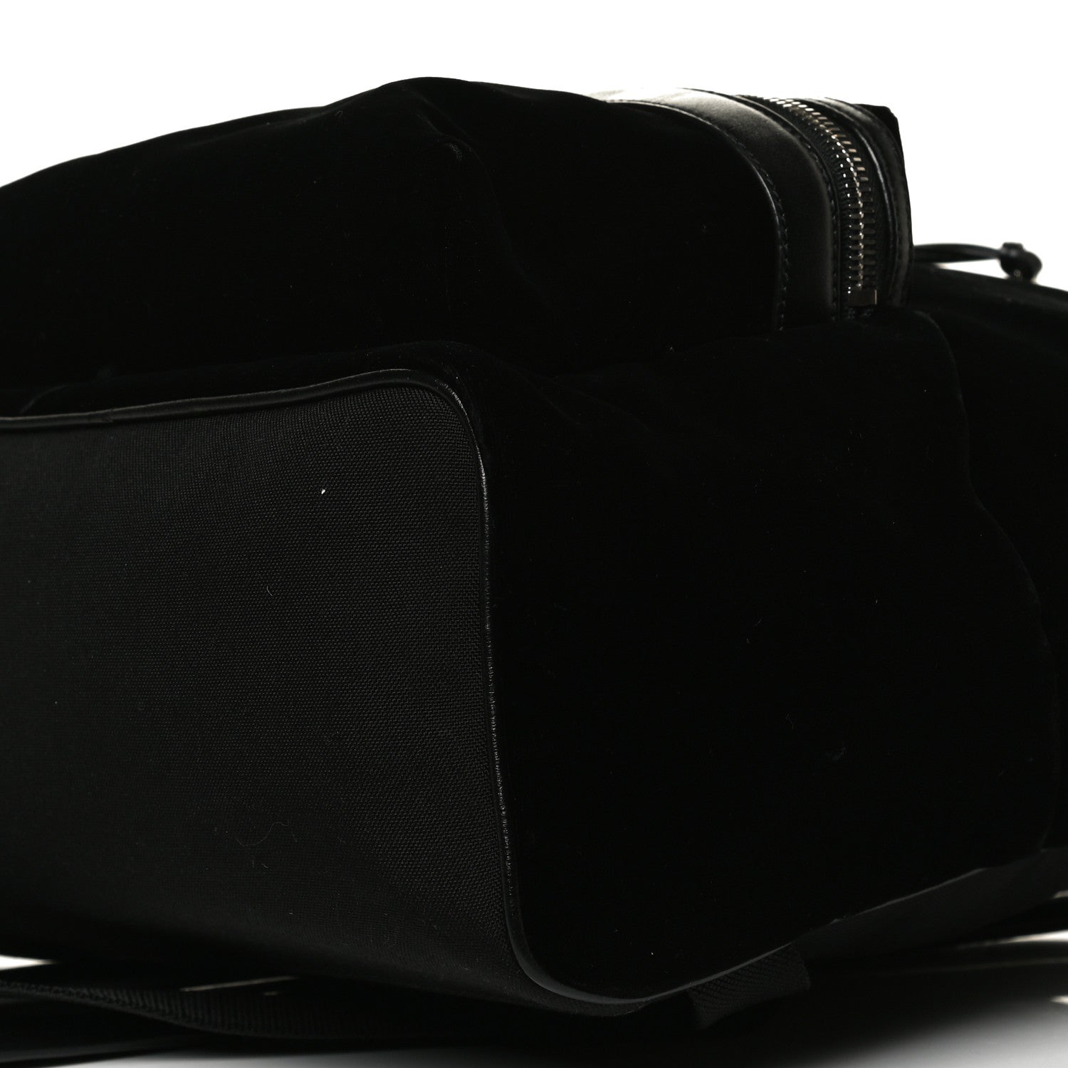 Saint Laurent Velvet Mini City Backpack Black 9 of 11