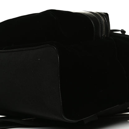 Saint Laurent Velvet Mini City Backpack Black 9 of 11