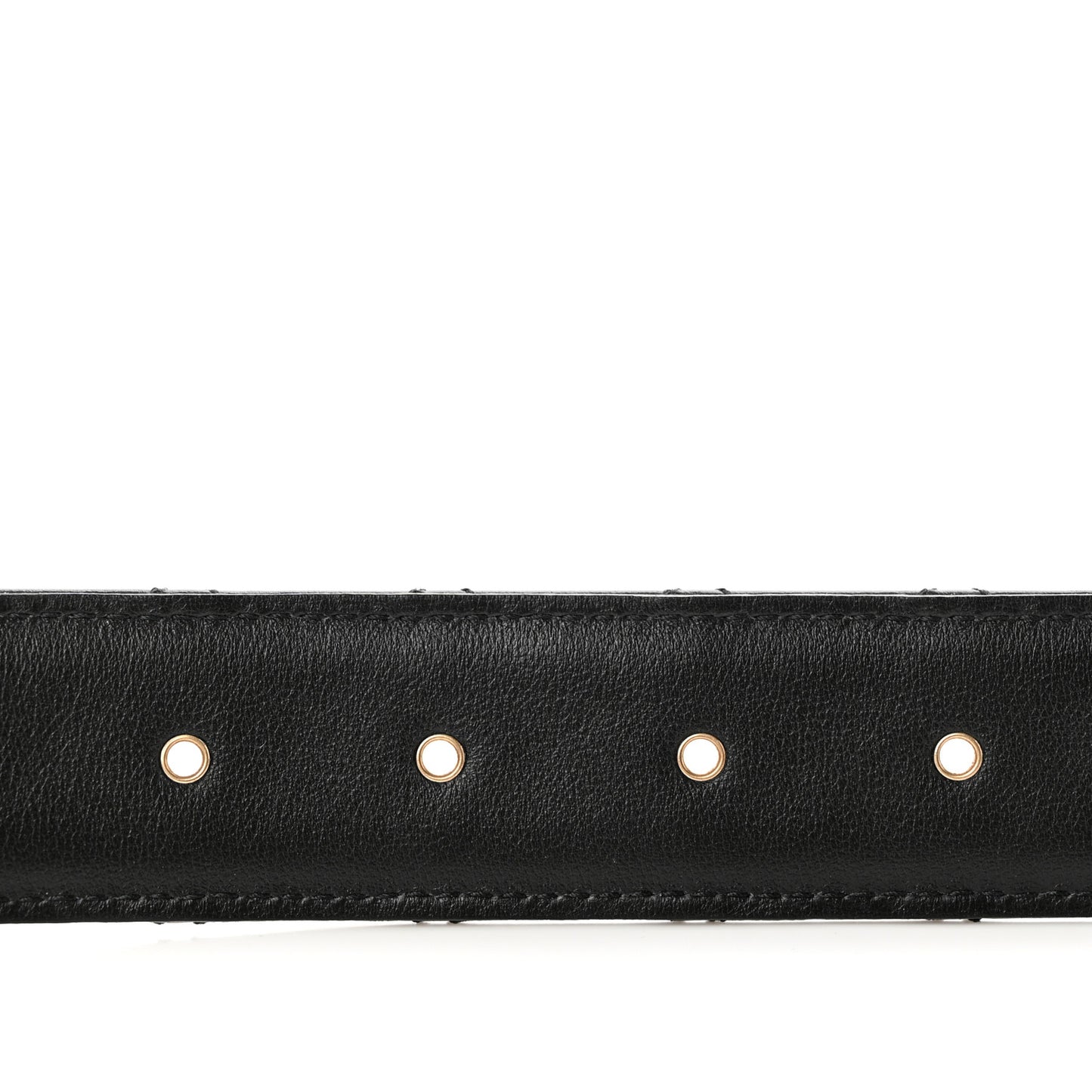 Calfskin Quilted CC Chain Belt 90 36 Black