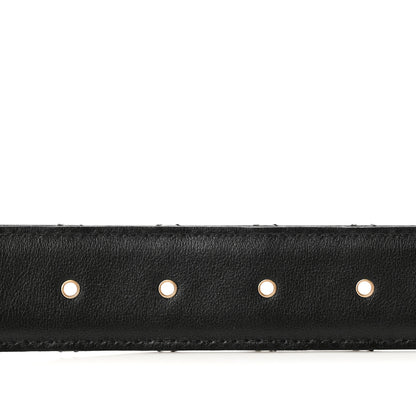 Chanel Calfskin Quilted CC Chain Belt 90 36 Black 7 of 7