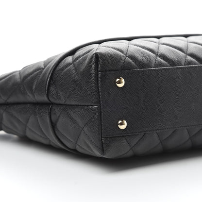 Chanel Caviar Quilted Rolled Up Tote Black 9 of 11