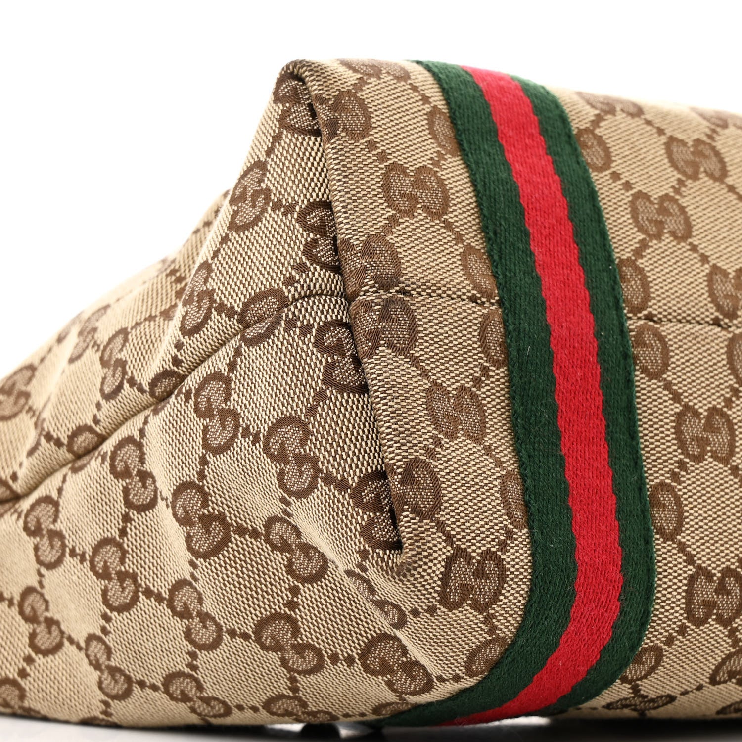 Gucci Monogram Small Jolicoeur Tote Dark Brown 9 of 13