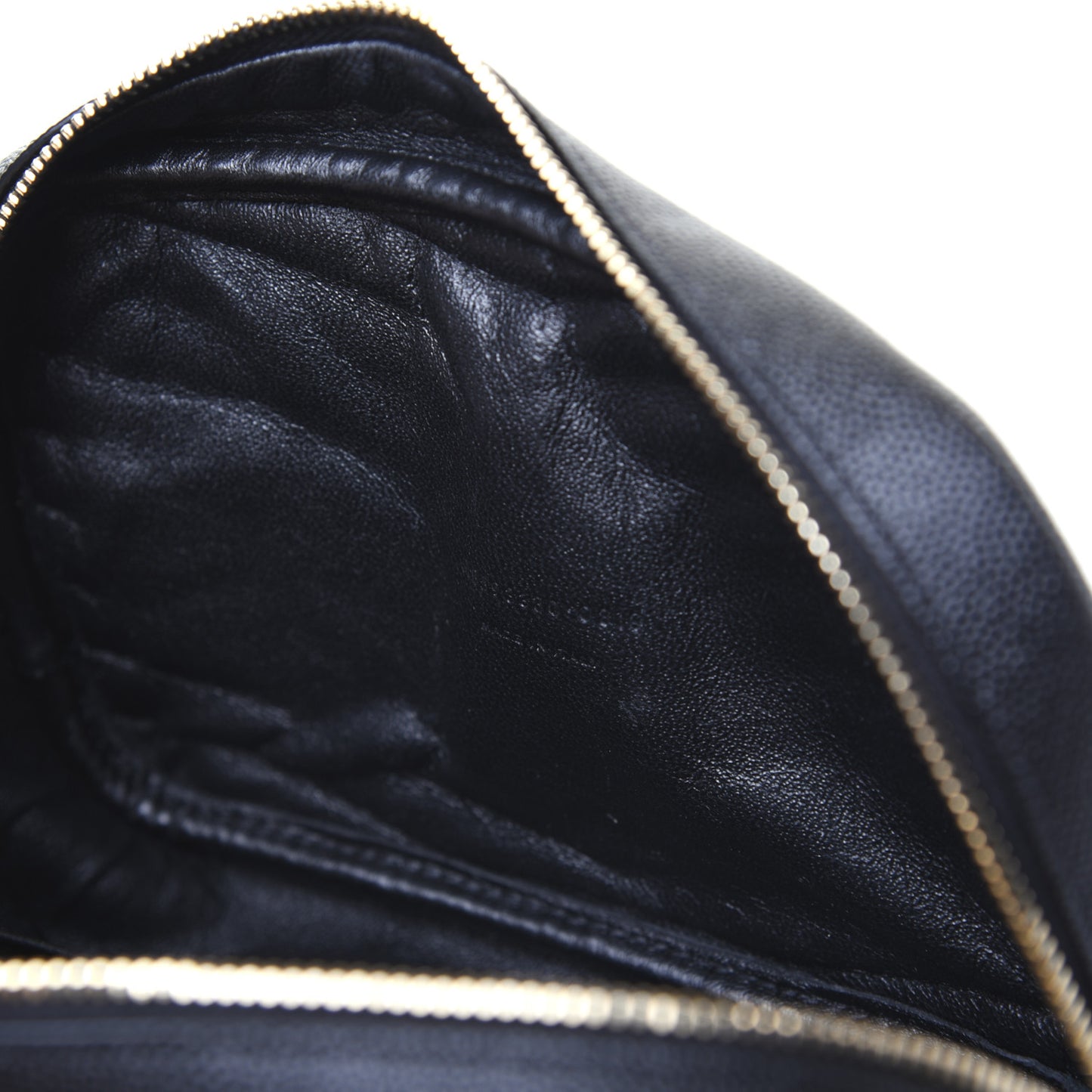 Grain De Poudre Matelasse Monogram Mini Lou Camera Bag Black