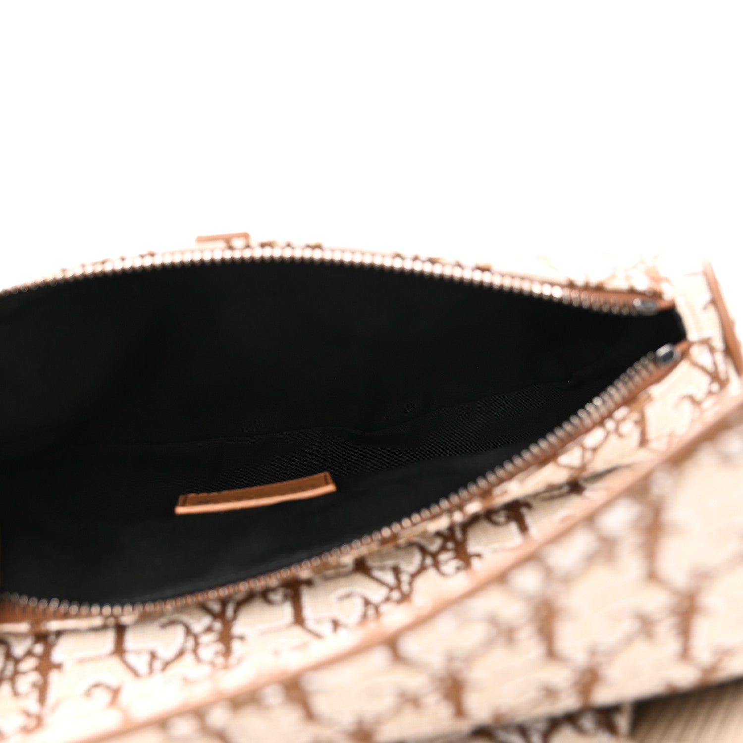 Christian Dior X CACTUS JACK Oblique Saddle Bag Coffee 5 of 9