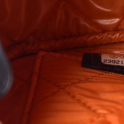 Chanel Denim Small Deauville Case Blue Orange 6 of 6