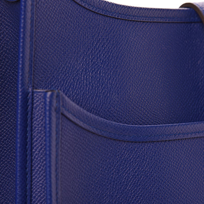 Hermes Epsom Evelyne III PM Bleu Electrique 12 of 13