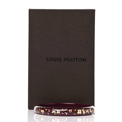 Louis Vuitton Resin Swarovski Medium Inclusion Bracelet PM Praline 6 of 6