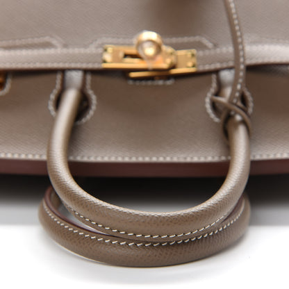 Hermes Epsom Birkin Sellier 25 Etoupe 15 of 35