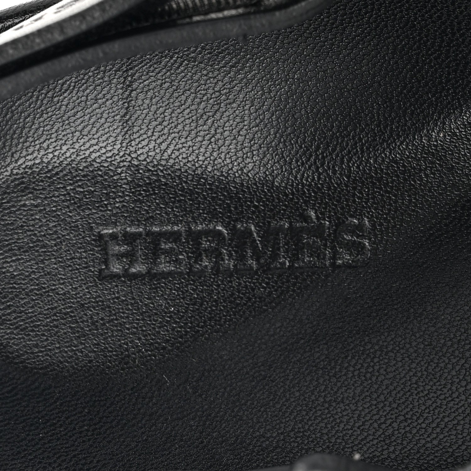 Hermes Calfskin Womens Takara Sandals 35 Black 7 of 10
