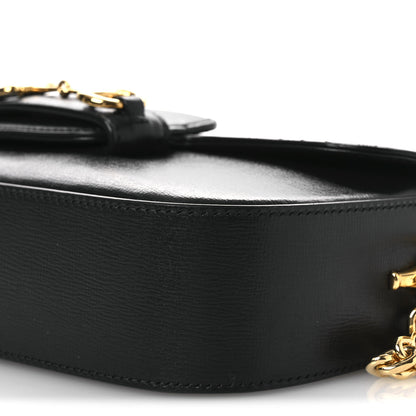 Gucci Azalea Calfskin Small Horsebit 1955 Chain Shoulder Bag Black 10 of 10