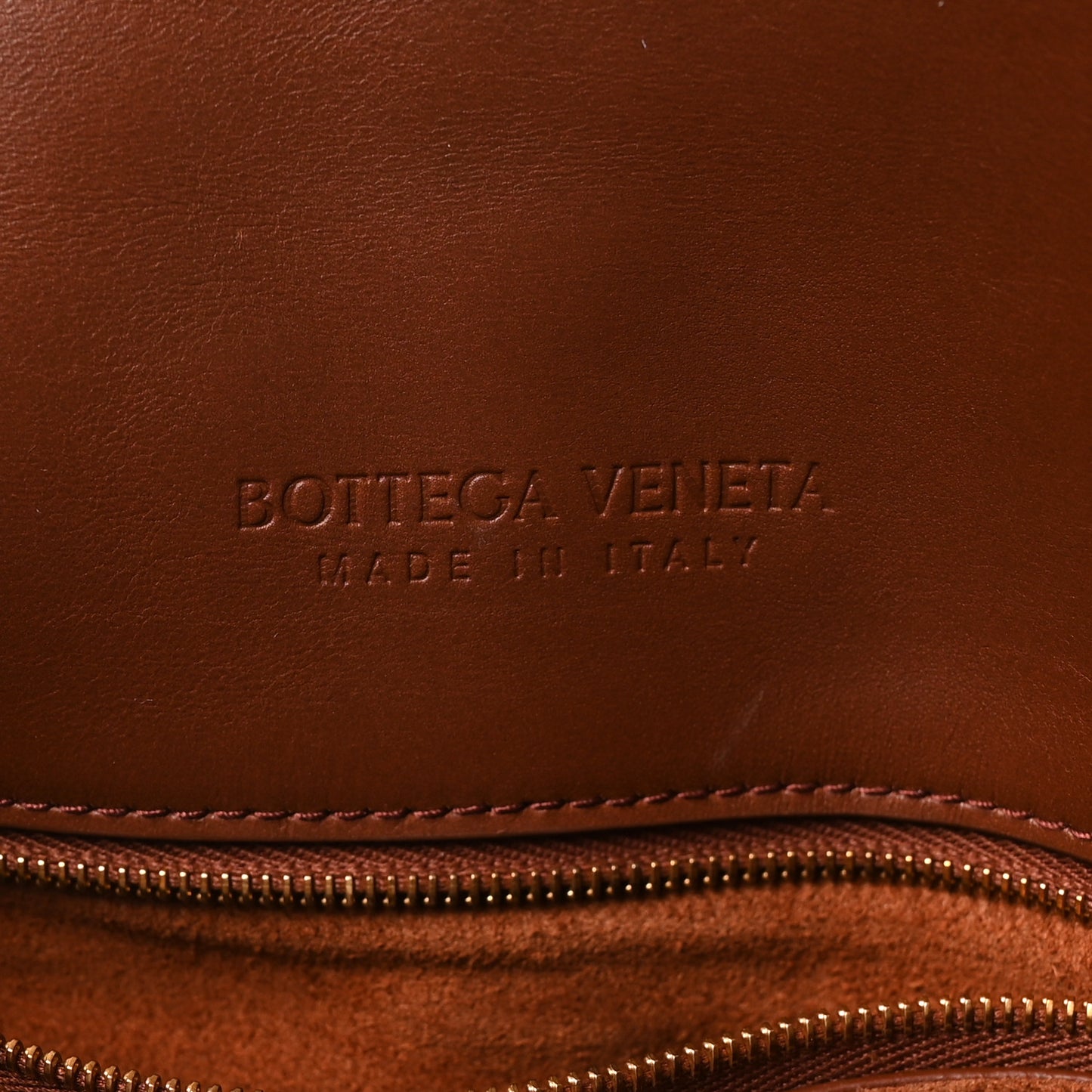Smooth Calfskin Medium Liberta Shoulder Bag Sapele