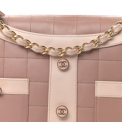 Chanel Calfskin Quilted Small Girl Shoulder Bag Beige 9 of 9