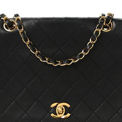 Chanel Lambskin Quilted Small Single Flap Black 8 of 10