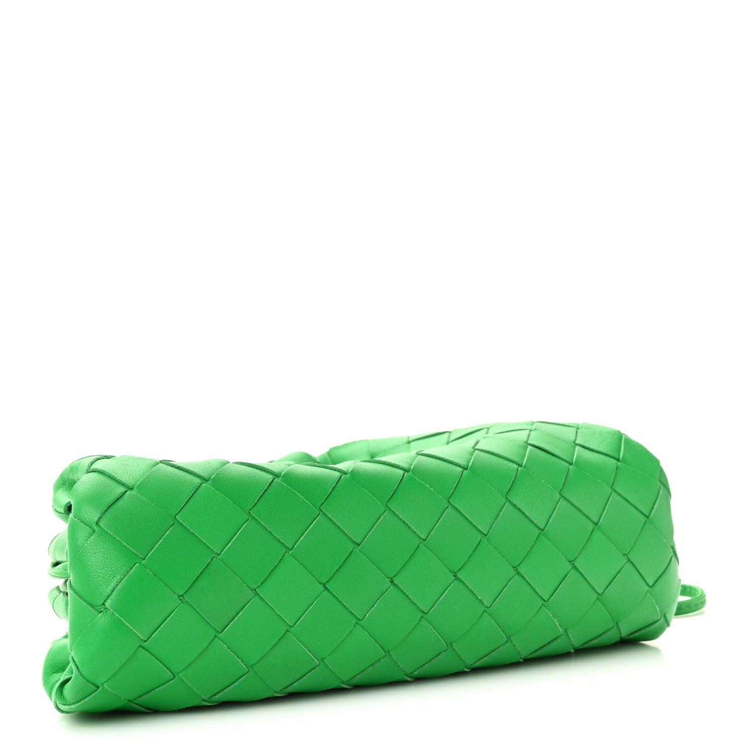 Bottega Veneta Nappa Intrecciato The Mini Pouch Clutch Parakeet 4 of 9