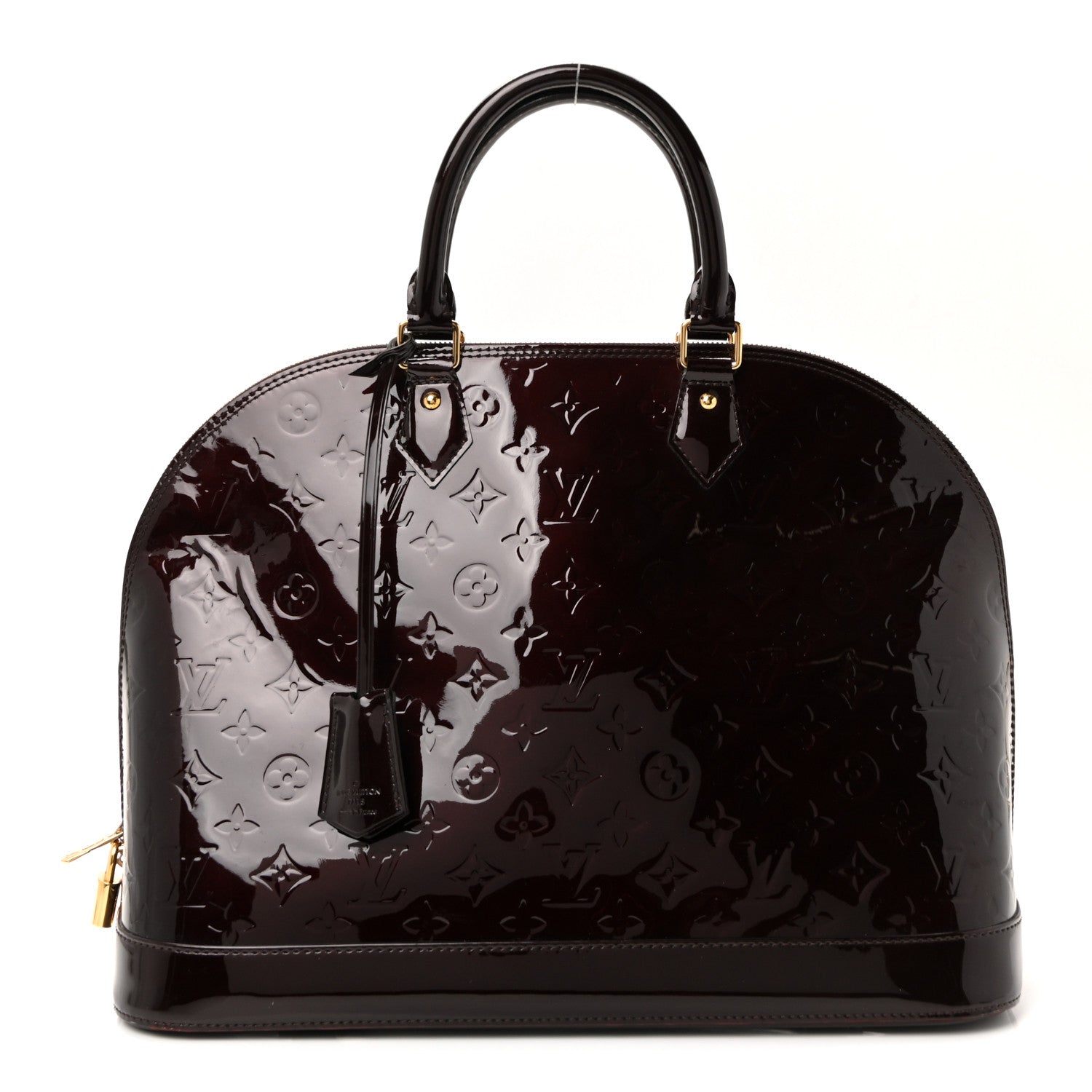Louis Vuitton Vernis Alma GM Amarante 1 of 9