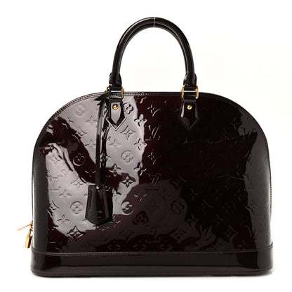 Louis Vuitton Vernis Alma GM Amarante 1 of 9