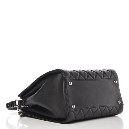Chanel Caviar Quilted Medium CC Bucket Bag Black 5 of 8