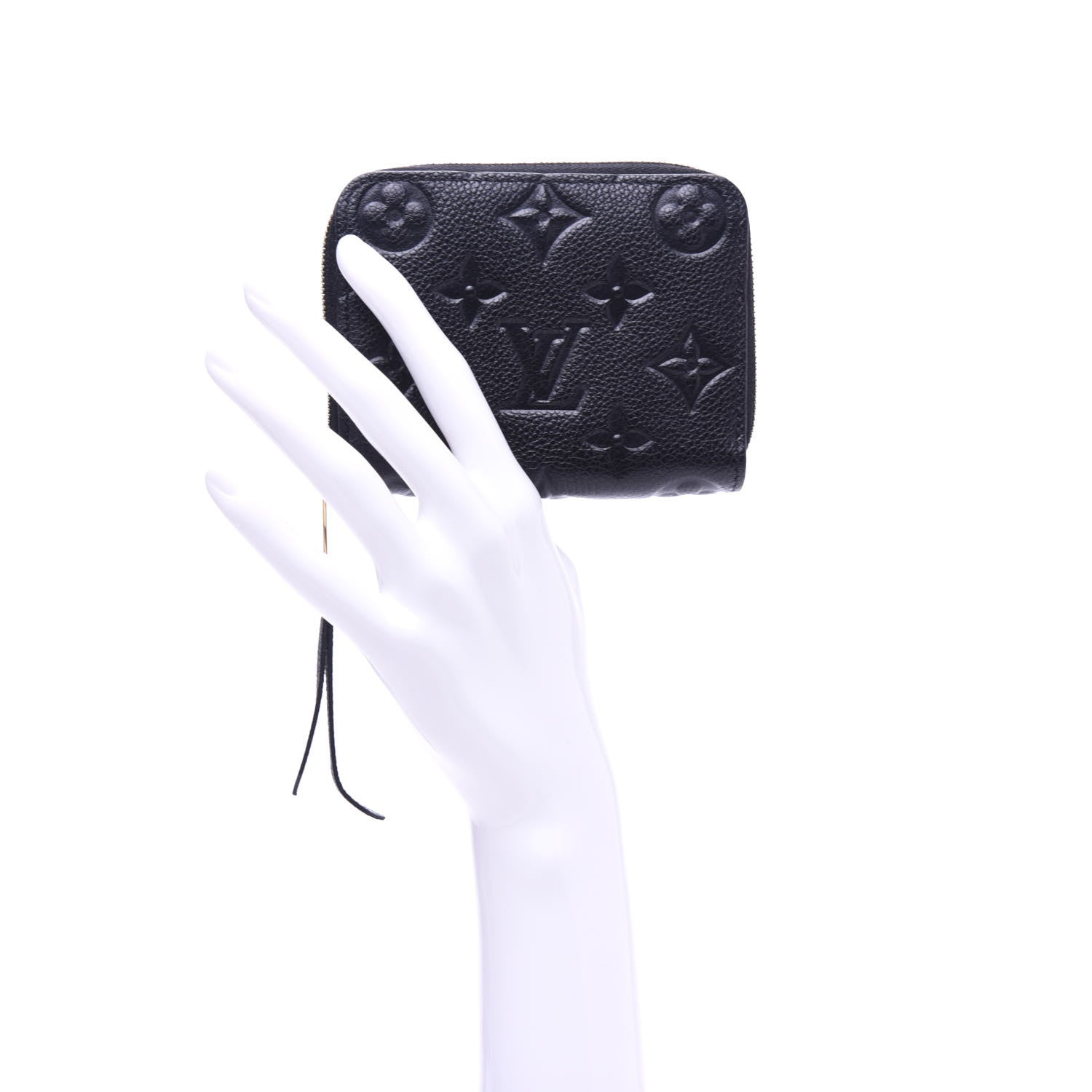 Louis Vuitton Empreinte Zippy Coin Purse Black 2 of 8