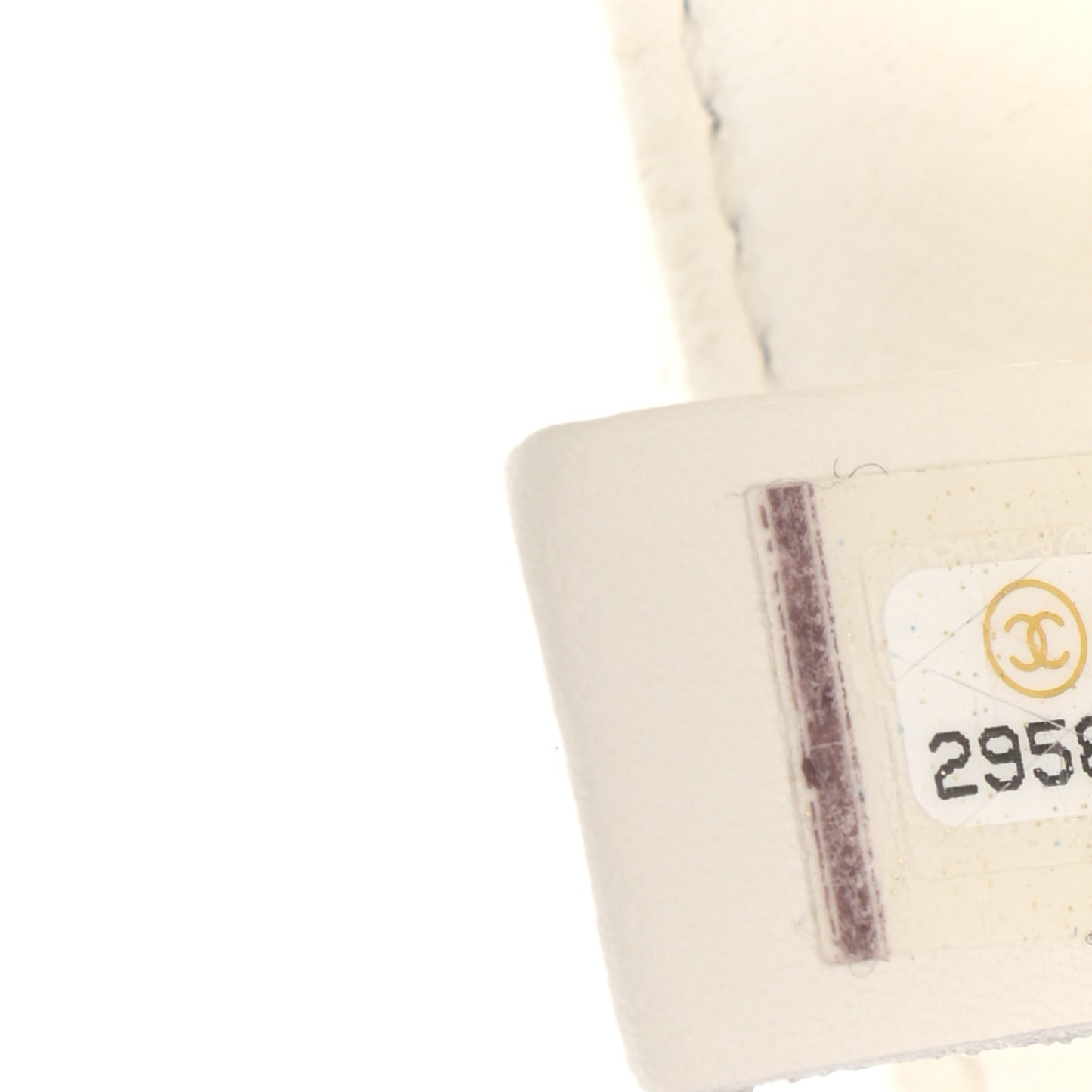 Lambskin Quilted Mini My Precious Flap White