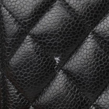 Chanel Caviar Quilted Medium Double Flap Black 10 of 13