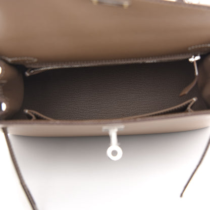 Hermes Epsom Kelly Sellier 25 Etoupe 5 of 11