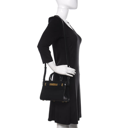 Saint Laurent Smooth Calfskin Manhattan Nano Shopper Tote Black 2 of 10